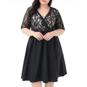 Little Black Dress Plus Size 20 - 22 Pockets Party Cocktail Cruise Resort Fancy